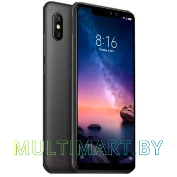 Смартфон Xiaomi Redmi Note 6 Pro 3GB/32GB международная версия (черный) картинка 2